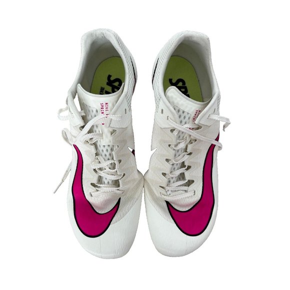 Nike DC8753-101 Rival Sprint Cleats Spikes Sail / Fierce Pink ( 11.5 ) - Picture 4 of 6
